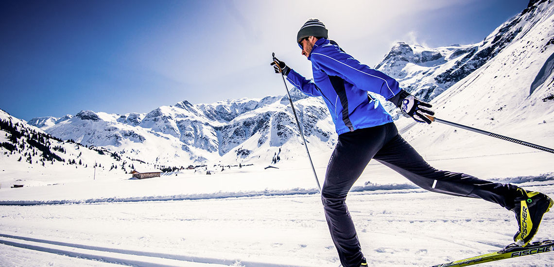 Langlaufen im Winterurlaub in Gastein, Salzburg