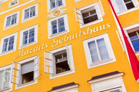 Mozart Geburtshaus - Ausflugsziele im Salzburger Land & in der Stadt Salzburg